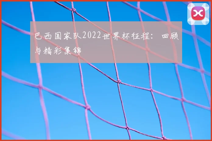 巴西国家队2022世界杯征程：回顾与精彩集锦